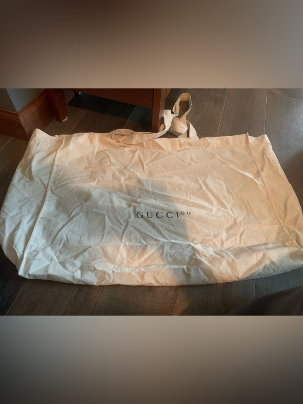 GUCCI 100th anniversary canvas tote